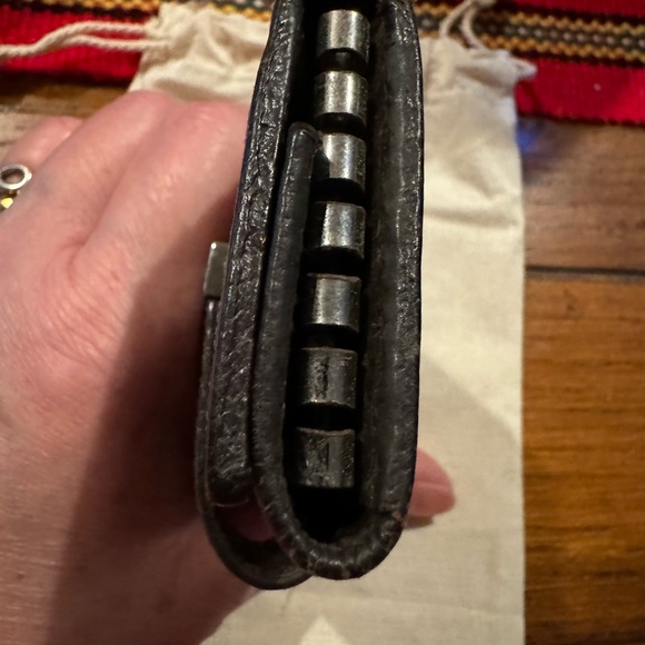 SALE ✨GUCCI GG Logo Key Holder Wallet Case Brown Tan Classic Monogram 3 Ring - Picture 4 of 6